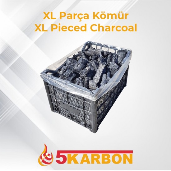 10 KG XL Parça Meşe Mangal Kömürü