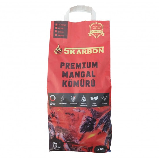 2 Kg Premium Oak Charcoal - Stick